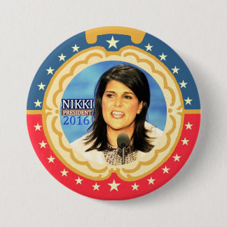 Nikki Haley for President 2016 Button