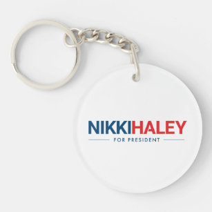 Nikki Haley for President 2024 Keychain