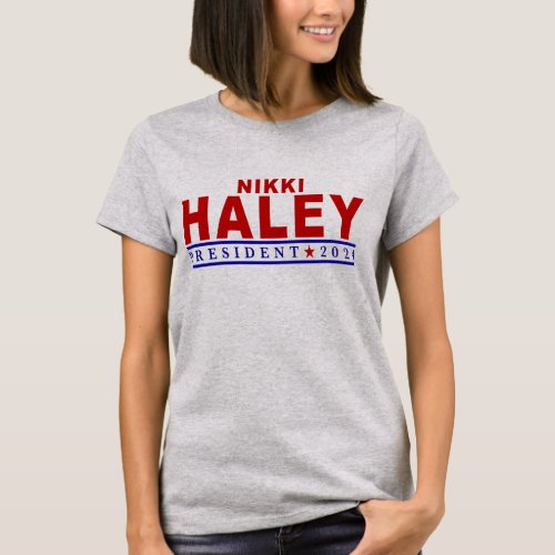 Nikki Haley for President 2024 T_shirt