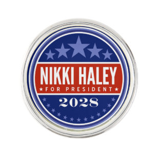Nikki Haley for President 2028 Lapel Pin