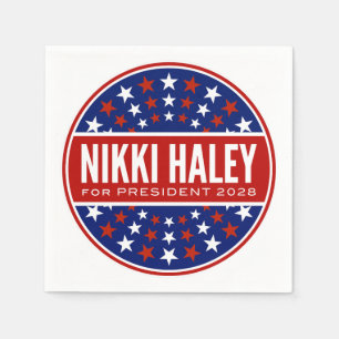 Nikki Haley for President 2028 Napkins