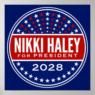 Nikki Haley for President 2028 Poster