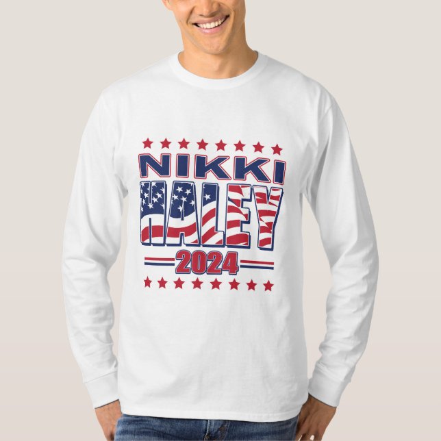 Nikki Haley for President T-Shirt (Front)