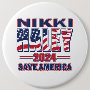 Nikki Haley Save America Button