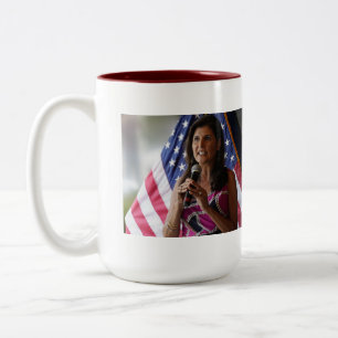 Nikki Haley Save America Two-Tone Coffee Mug