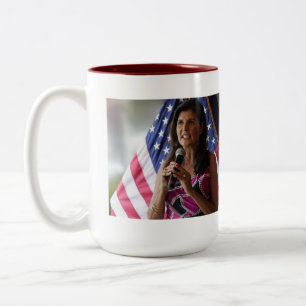 Nikki Haley Tough as N ails Two-Tone Coffee Mug