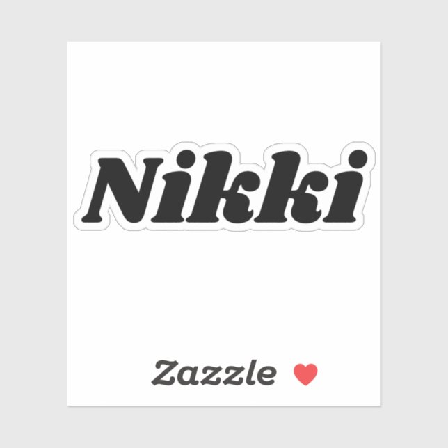 Nikki Sticker (Sheet)