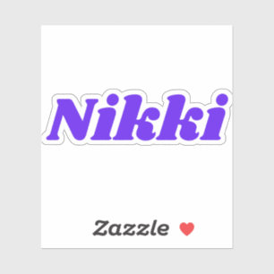 Nikki Sticker