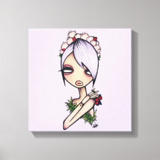 NikkiFresh 12"x12" Wrapped Canvas Print