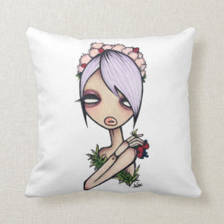 NikkiFresh Throw Pillow