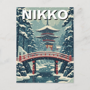 Nikko Japan Travel Postcard