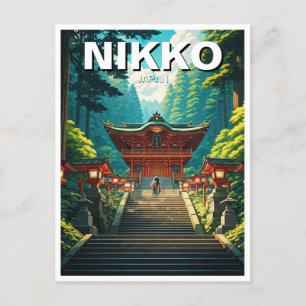 Nikko Japan Travel Postcard