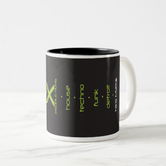 NIKO MARKS HOUSE TECHNO FUNK DETROIT! Two-Tone COFFEE MUG