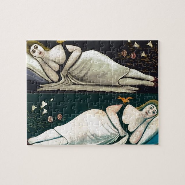 Niko Pirosmani- Ortachali Beauty Jigsaw Puzzle (Horizontal)