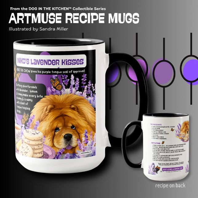 NIKO the Chow Art Muse Recipe  Mug (Creator Uploaded)