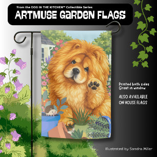 NIKO the Chow Garden Flag