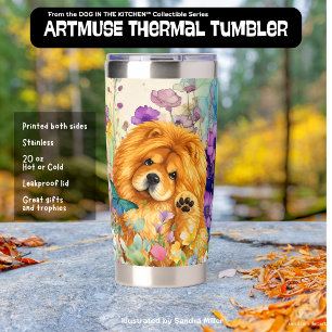 NIKO the CHOW Insulated Tumbler