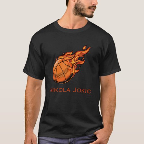 Nikola Jokic Basketball Player T_Shirt