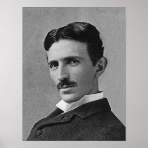 Nikola Tesla 1894 Poster