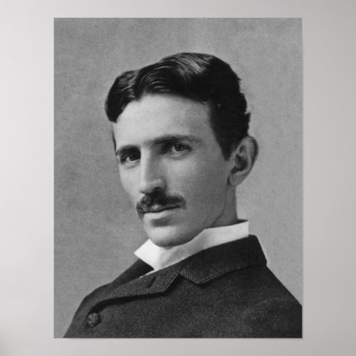 Nikola Tesla, 1894 Poster