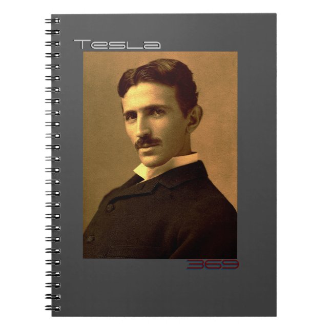 Nikola Tesla (369) Notebook (Front)