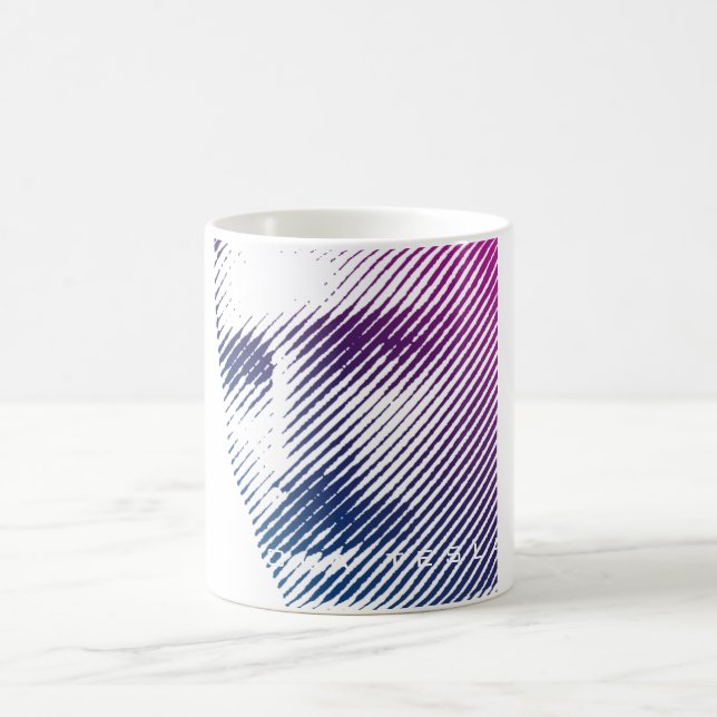 Nikola Tesla - 369 The key to the universe Coffee Mug (Center)