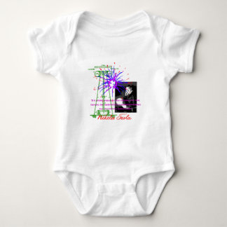 Nikola Tesla Baby Bodysuit