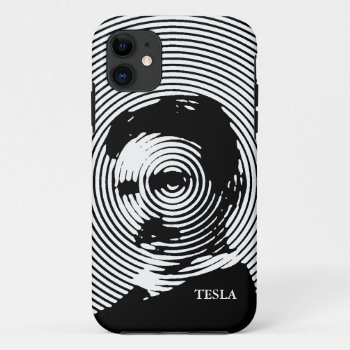Nikola Tesla Iphone 11 Case by Ars_Brevis at Zazzle