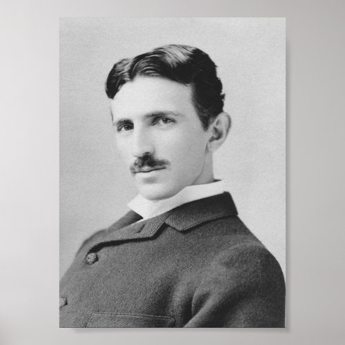Nikola Tesla _ Circa 1890 Poster