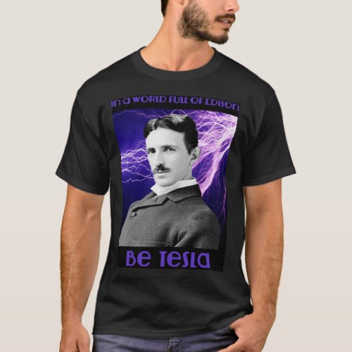 NIKOLA TESLA Classic607png607 T_Shirt