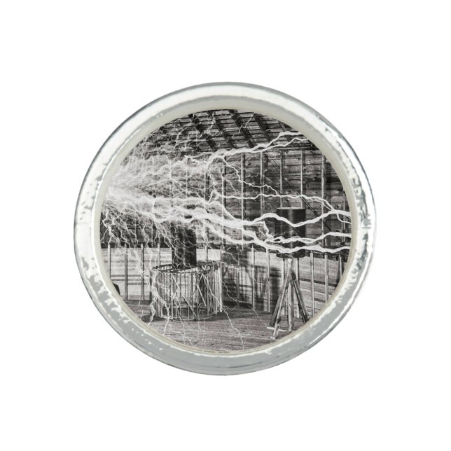 Nikola Tesla Electricity Ring (Front)