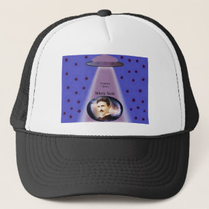 Nikola Tesla - Genius Trucker Hat