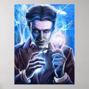 Nikola Tesla Man of Lightning Poster