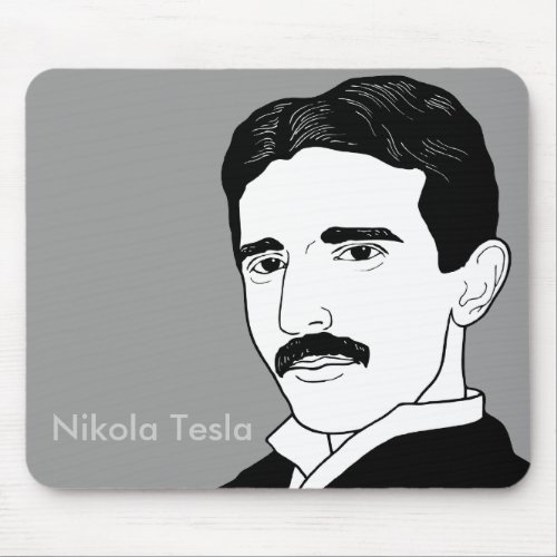 Nikola Tesla Mouse Pad