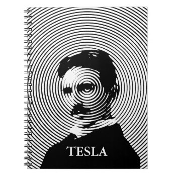 Nikola Tesla Notebook by Ars_Brevis at Zazzle