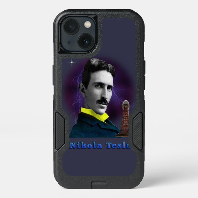 Nikola tesla otterbox iPhone case (Back)