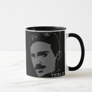 Nikola Tesla Portrait Mug