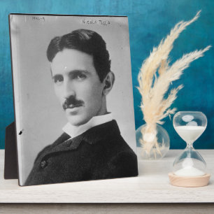 Nikola Tesla Portrait Plaque
