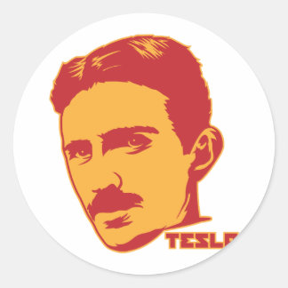 Nikola Tesla Portrait Sticker
