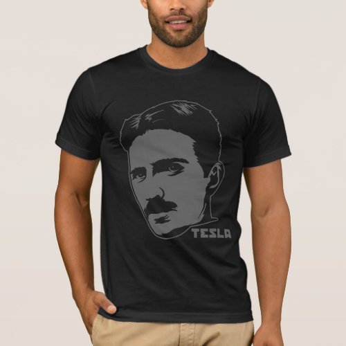 Nikola Tesla Portrait T_Shirt