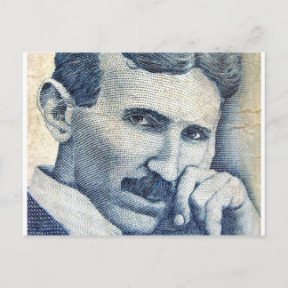 Nikola Tesla Postcard