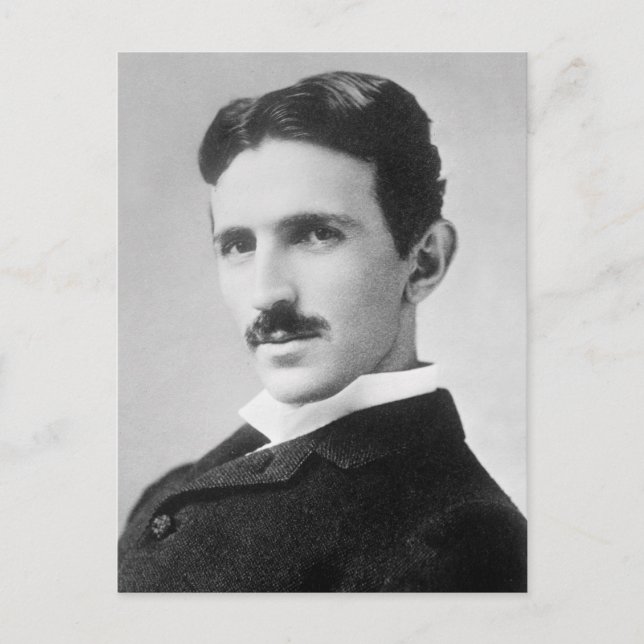 Nikola Tesla Postcard (Front)