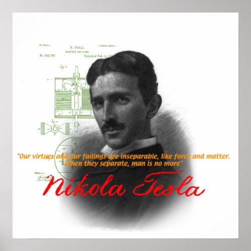 Nikola Tesla poster