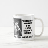 Nikola Tesla Quote - Same Frequencies Travel Mug, Zazzle