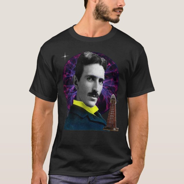 Nikola tesla T-Shirt (Front)