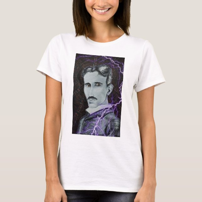 Nikola Tesla T-Shirt (Front)