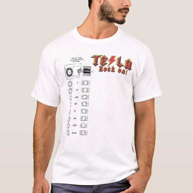 Nikola Tesla T-Shirt (Front)