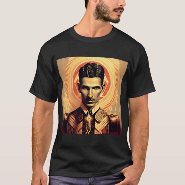 Nikola Tesla T-Shirt (Front)
