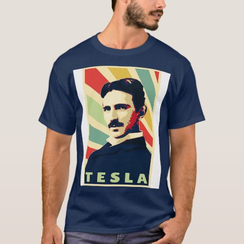 Nikola Tesla T_Shirt