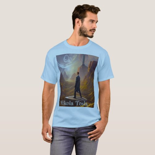 Nikola Tesla the best engineer T_Shirt